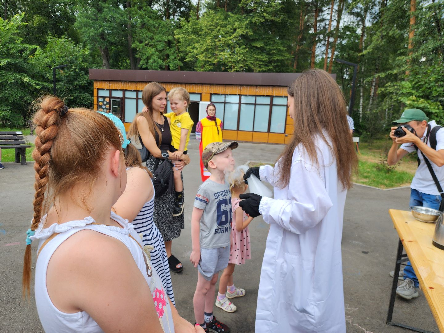 ногинск, парк, шоу сухого льда, общество, жители, дети, парки подмосковья, глуховский парк,