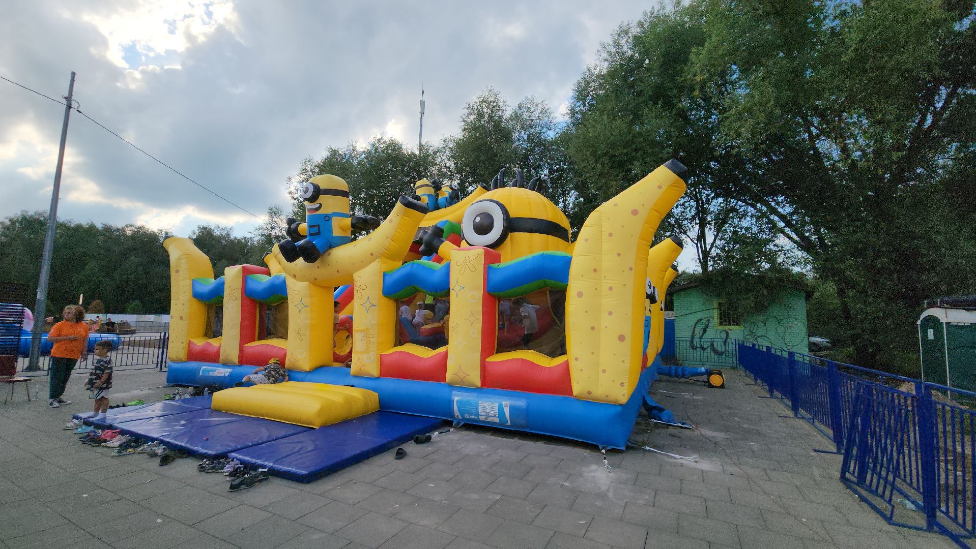 аттракционы, Парк, Лобня,