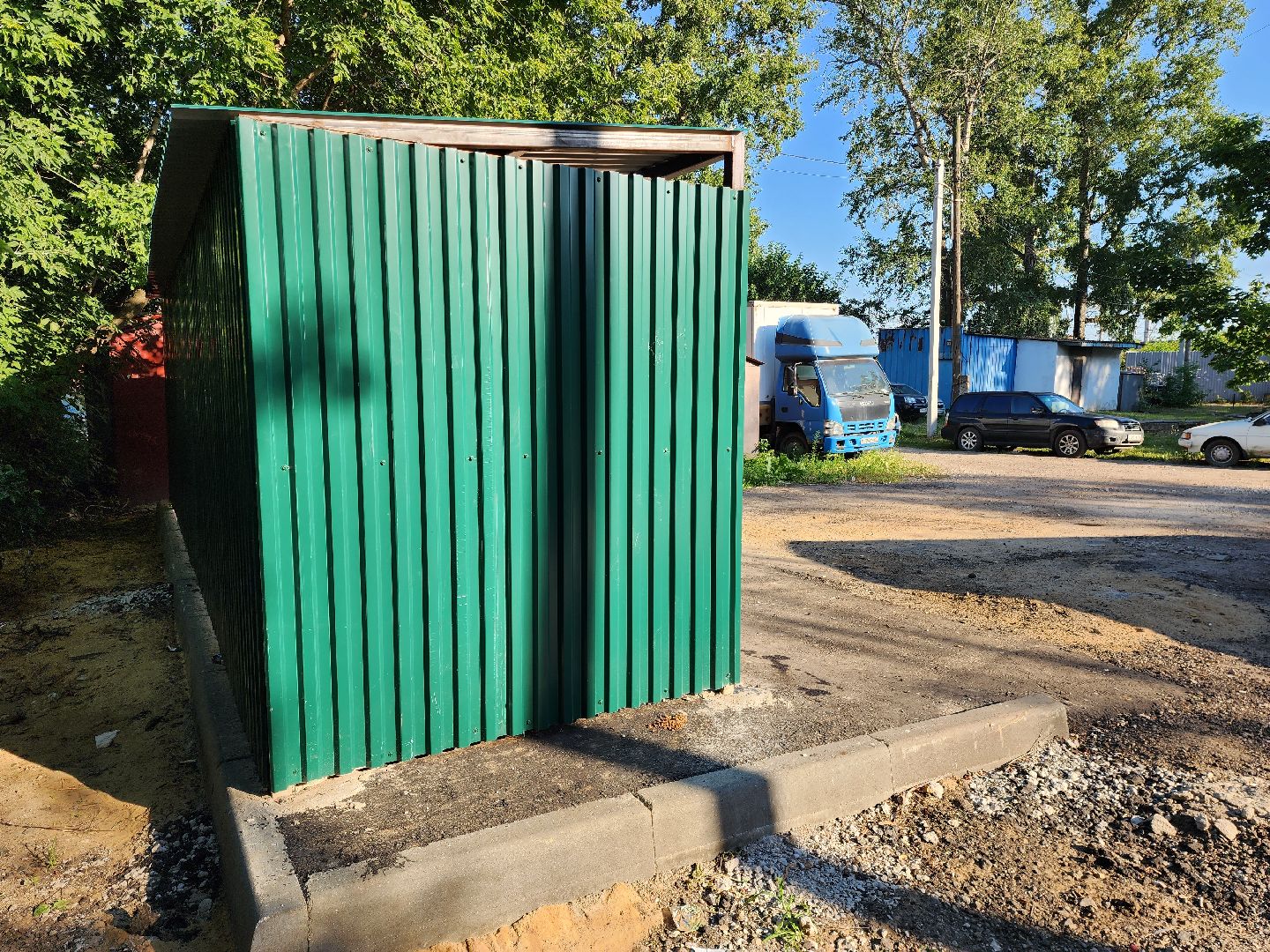 раменское, благоустройство, модернизация контейнерных площадок, Красная 20,