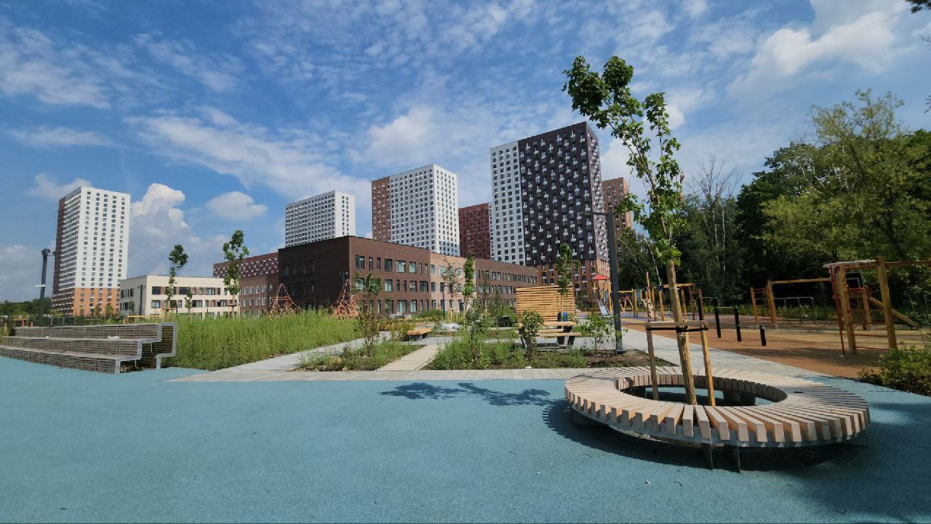 люберцы, строительство, благоустройство, новая школа,