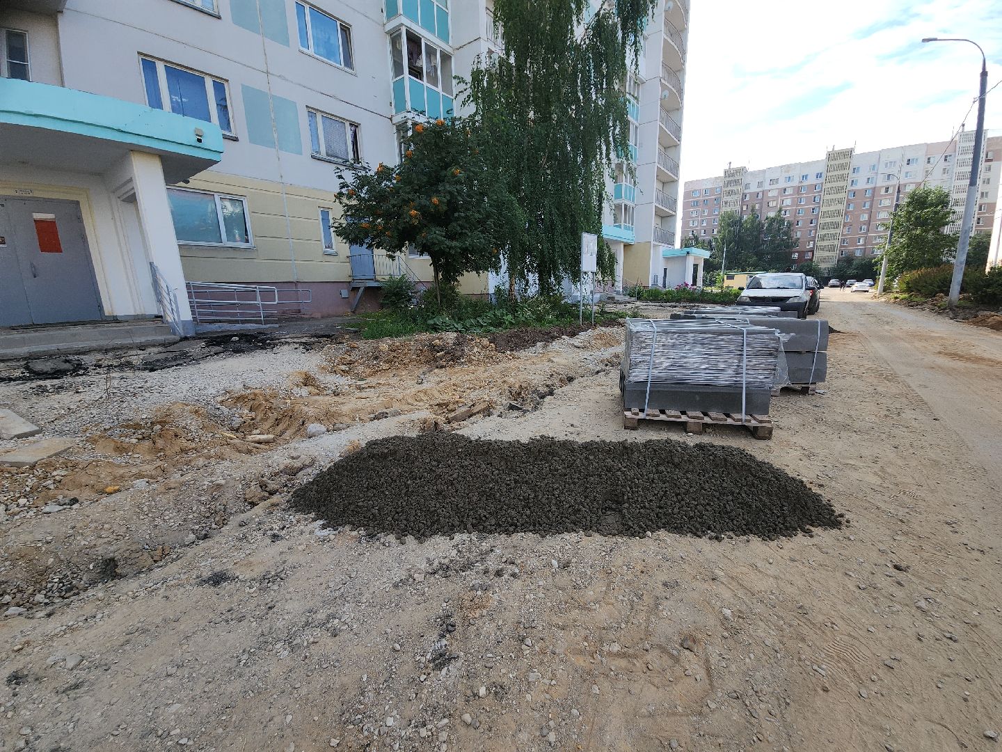 серпухов, подмосковье, комплексное благоустройство дворов,