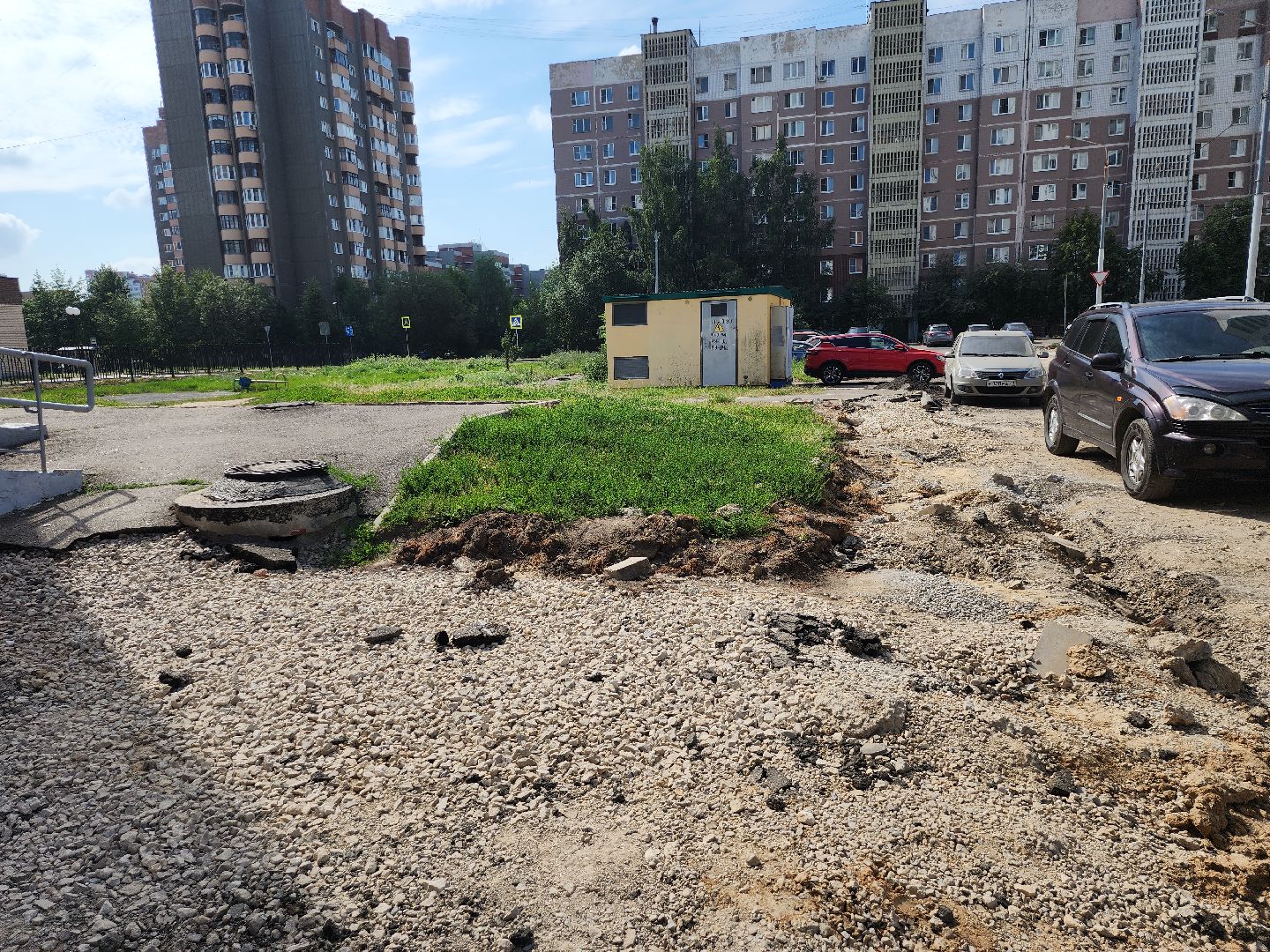 серпухов, подмосковье, комплексное благоустройство дворов,