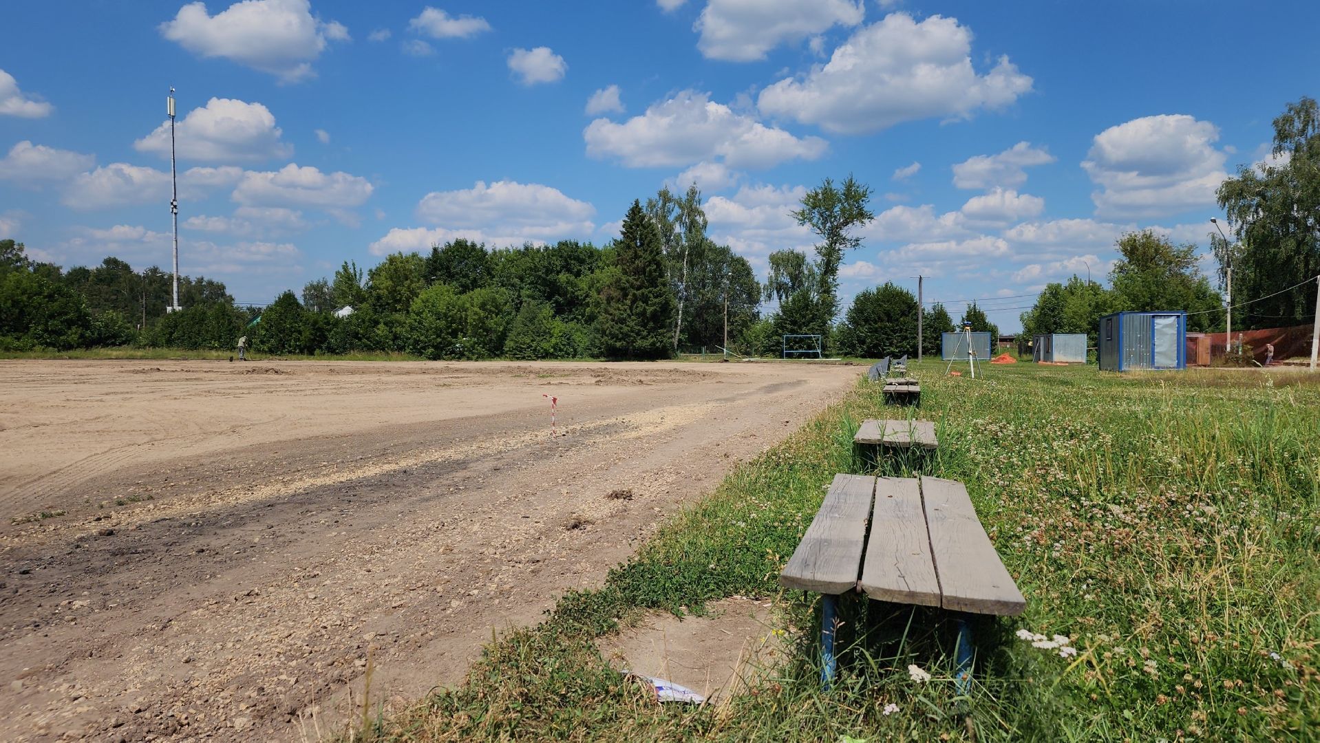 спорт, строительство, стадион, спорт Подмосковья, Лосино-Петровский,