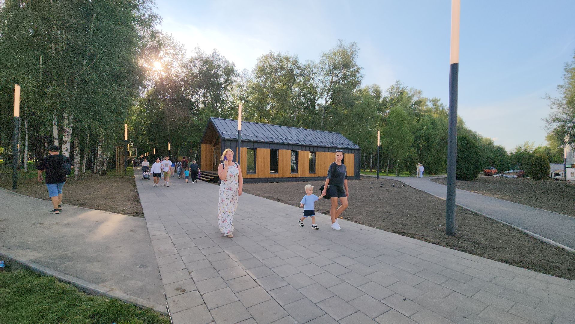 Благоустройство, Лобня, Парк,