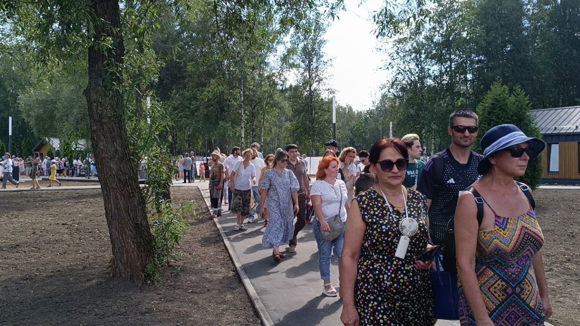 Лобня, Парк, открытие, Центральный парк,