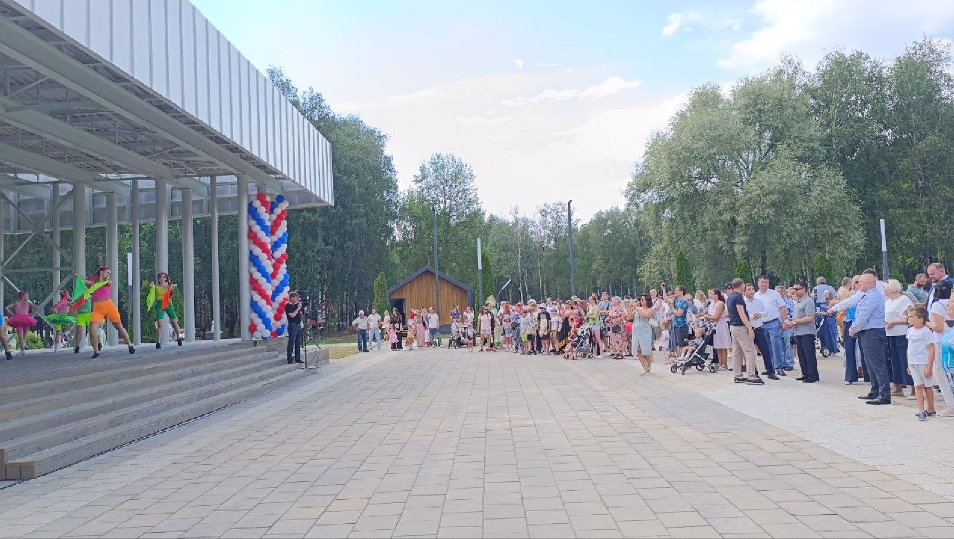 Лобня, Парк, открытие, Центральный парк,