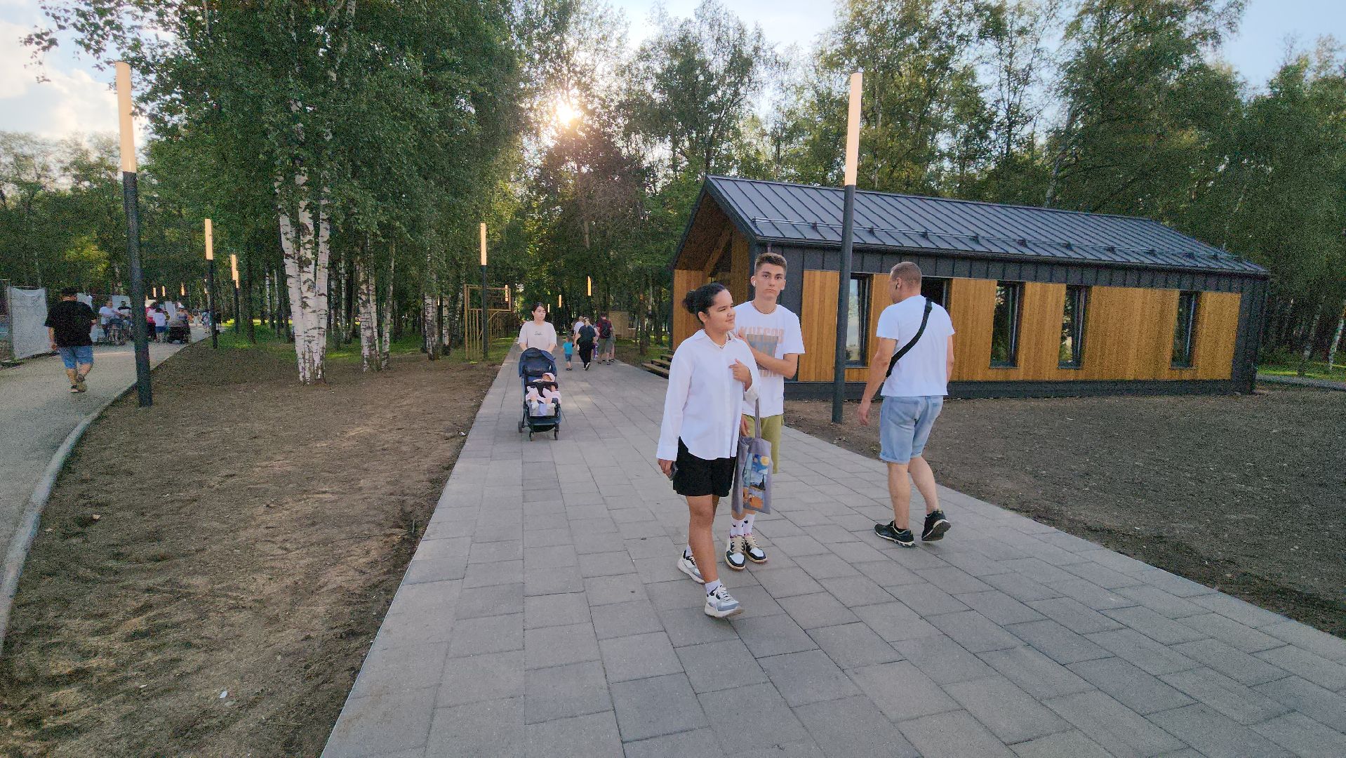 Лобня, Парк, открытие, Центральный парк,