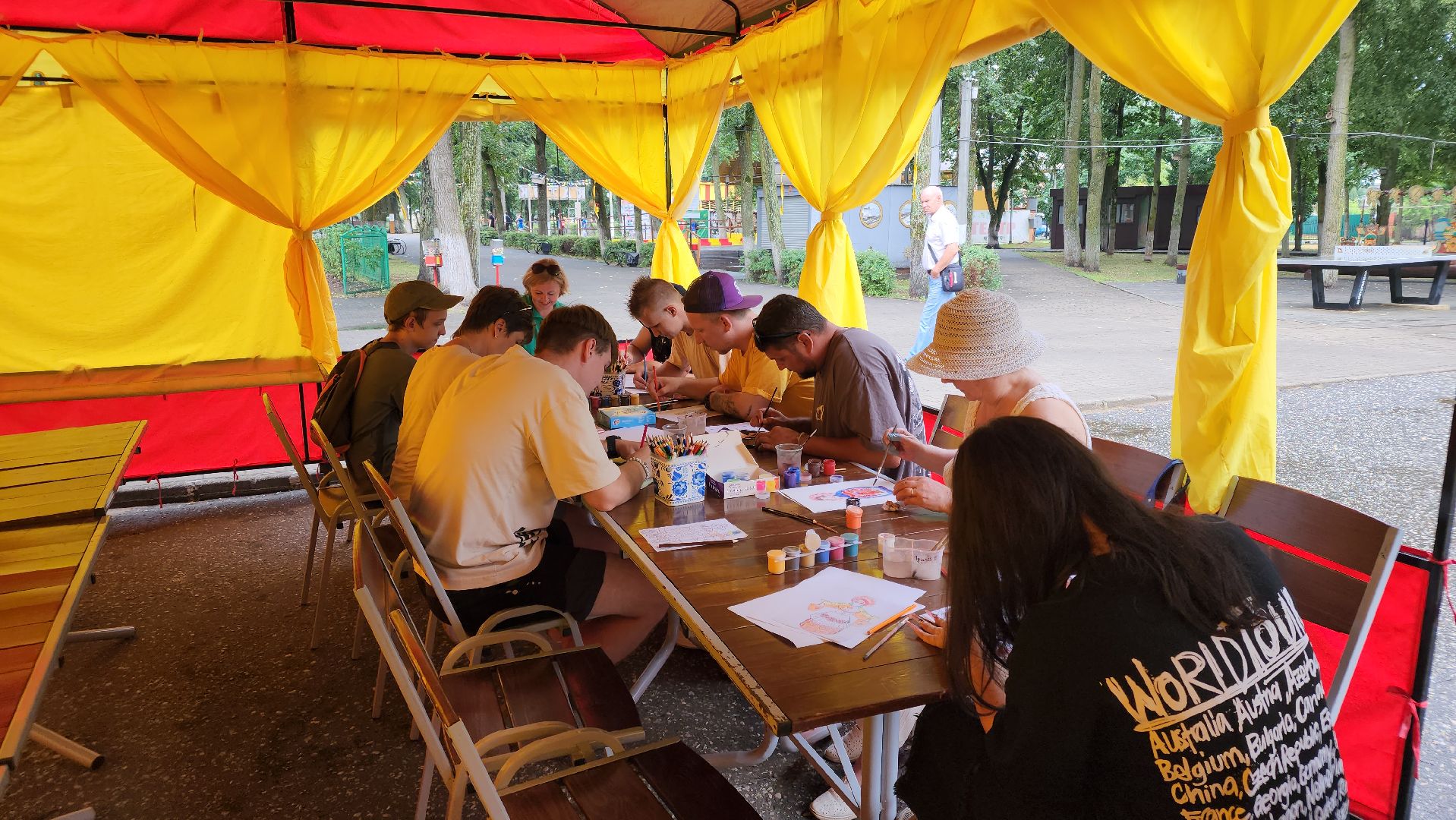 егорьевск, подмосковье, мастер класс, пегас, парк, роспись,