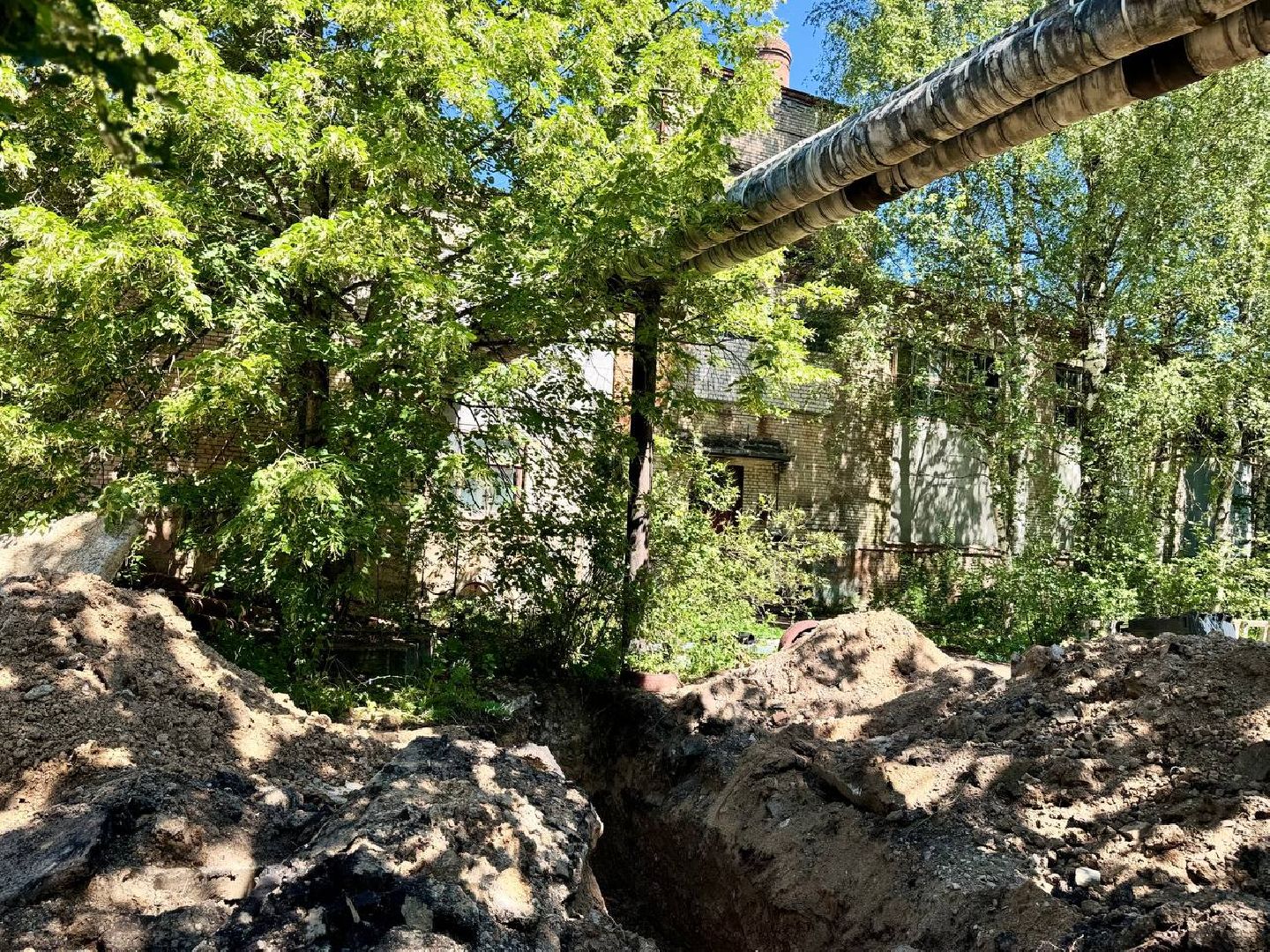 трубы, теплосеть, городской округ восход, подрядная организация,