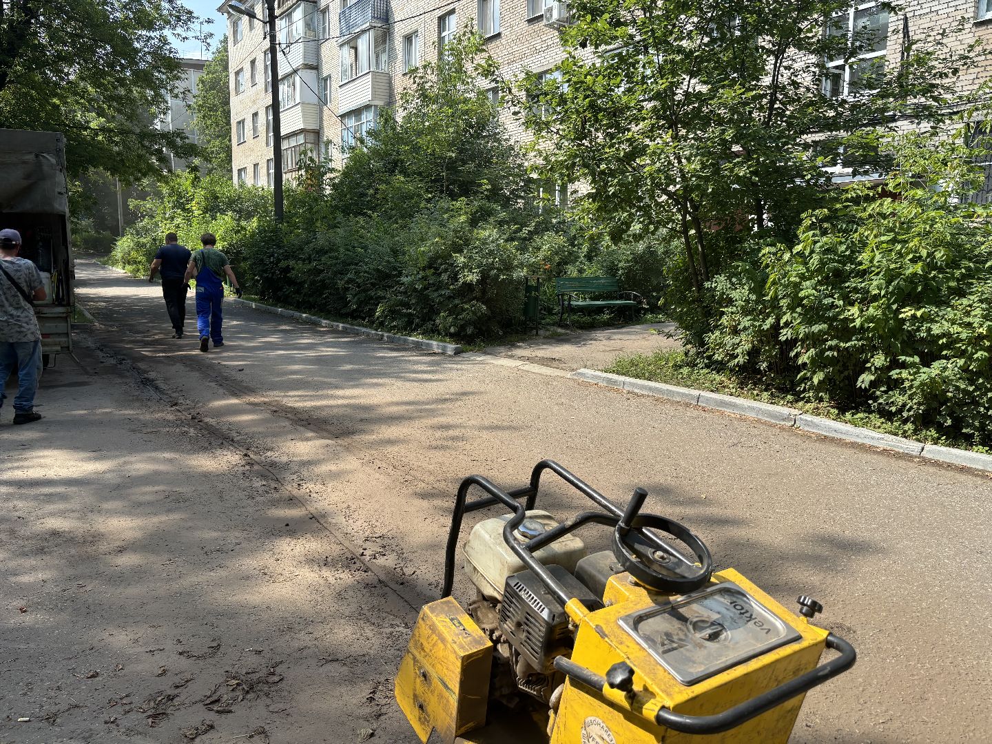 ремонт дорог, мбу благоустройство, ямочный ремонт,