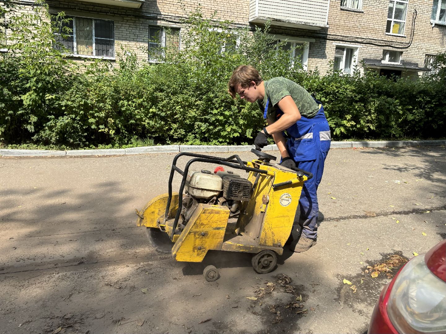 ремонт дорог, мбу благоустройство, ямочный ремонт,
