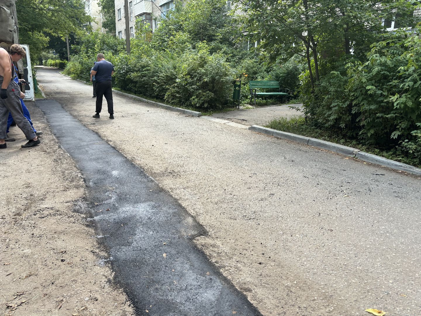 ремонт дорог, мбу благоустройство, ямочный ремонт,