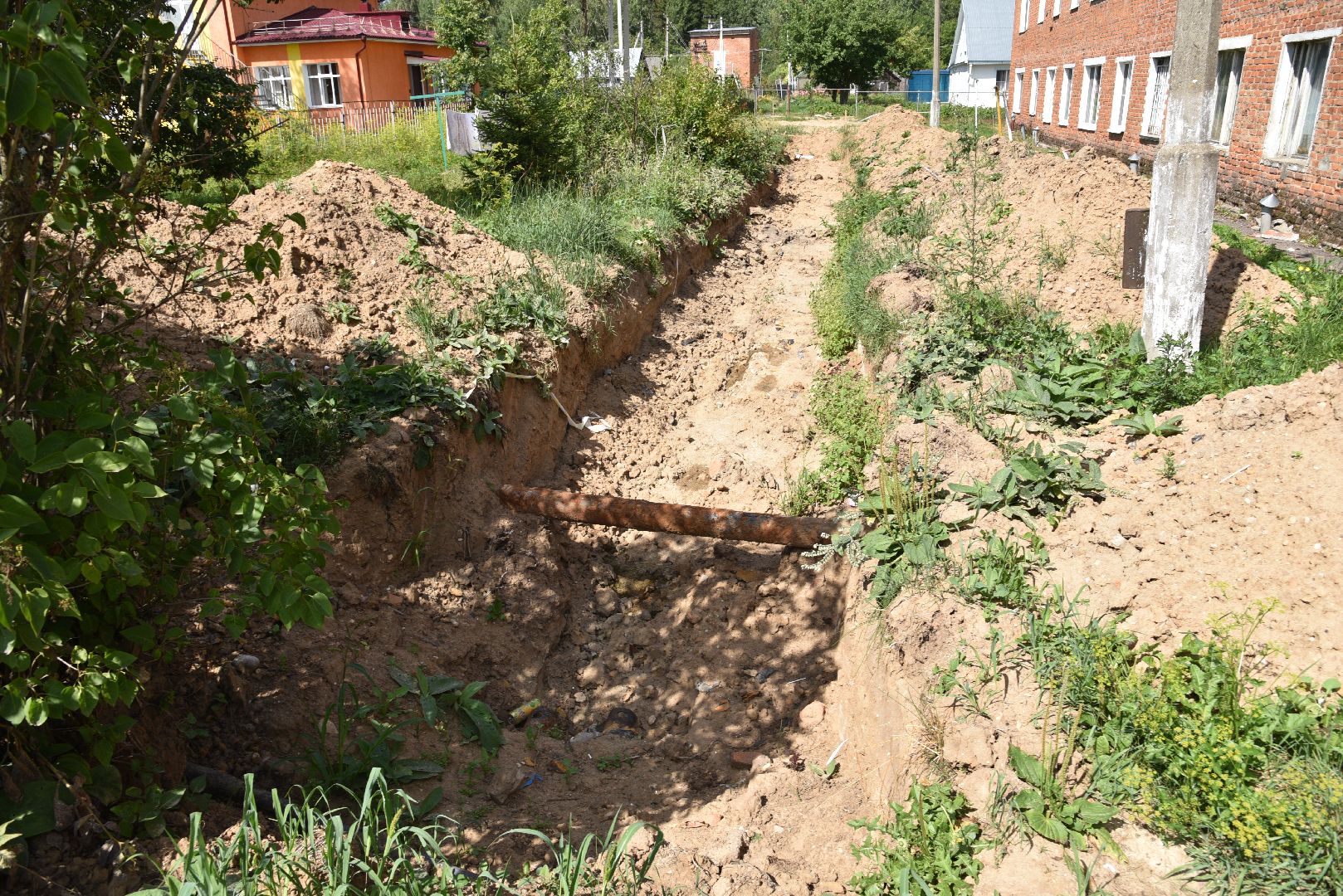 лотошино, новолотошино, благоустройство, жкх, коммунальная инфраструктура, теплотрасса, теплосети, замена теплосетей, замена теплотрассы,