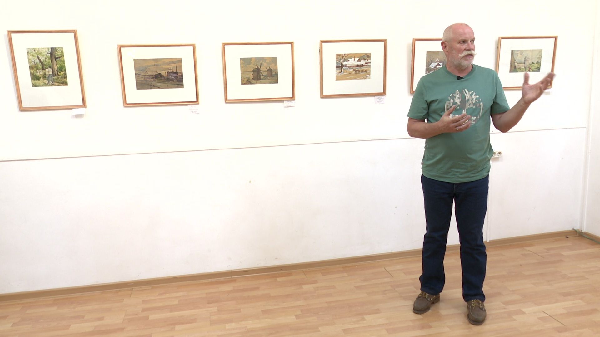 Реутов, выставка, музей, акварель, картиры, Петр Кучерь,