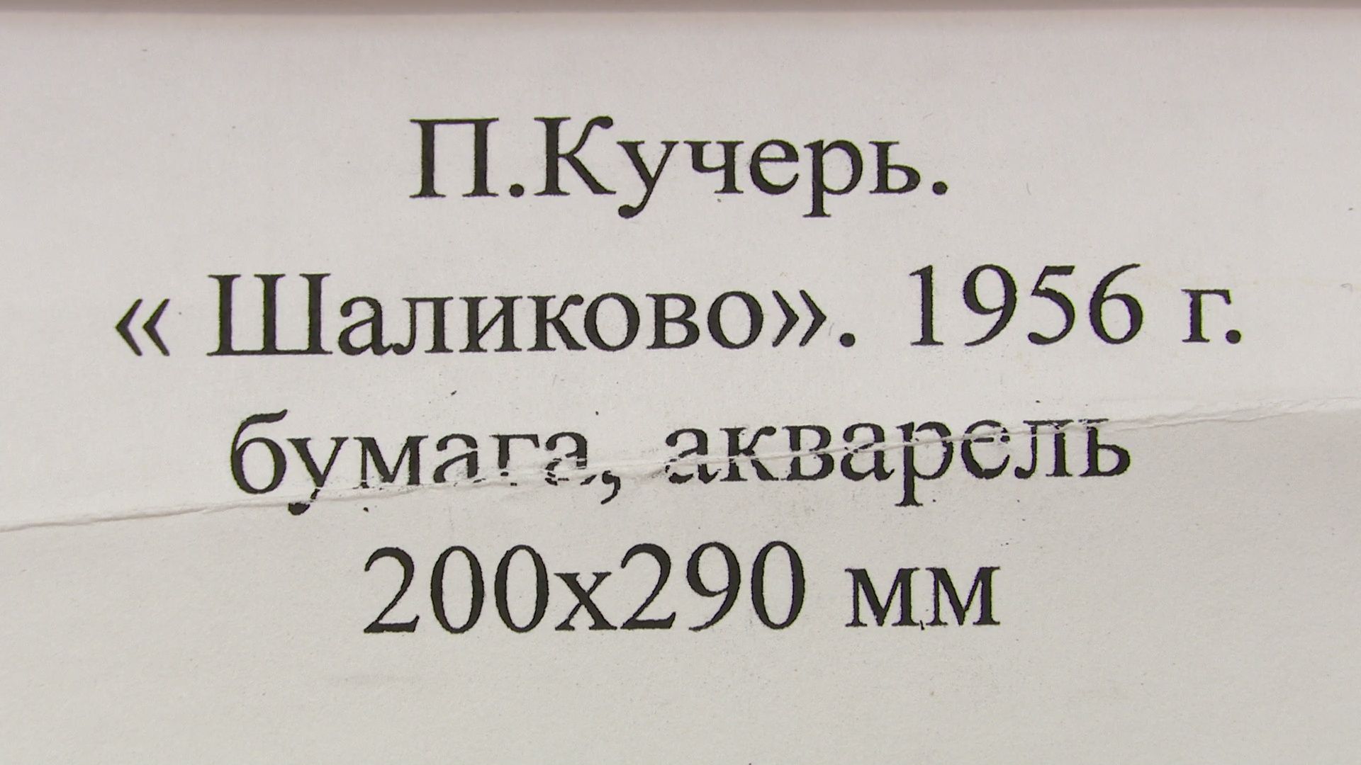 Реутов, выставка, музей, акварель, картиры, Петр Кучерь,