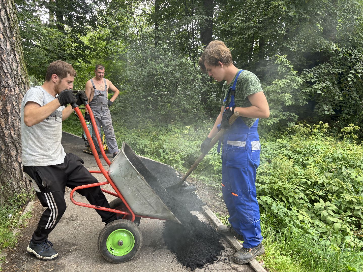 дороги, ямочный ремонт, тротуары,