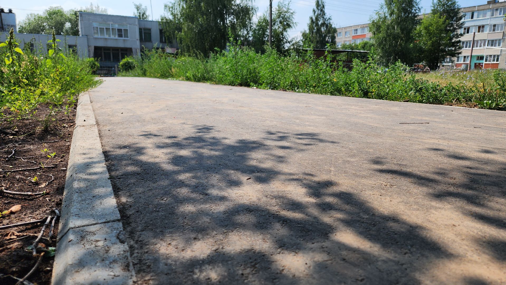 кашира, кокино, пешком, народные тропы, школа, библиотека, фап, тротуар,