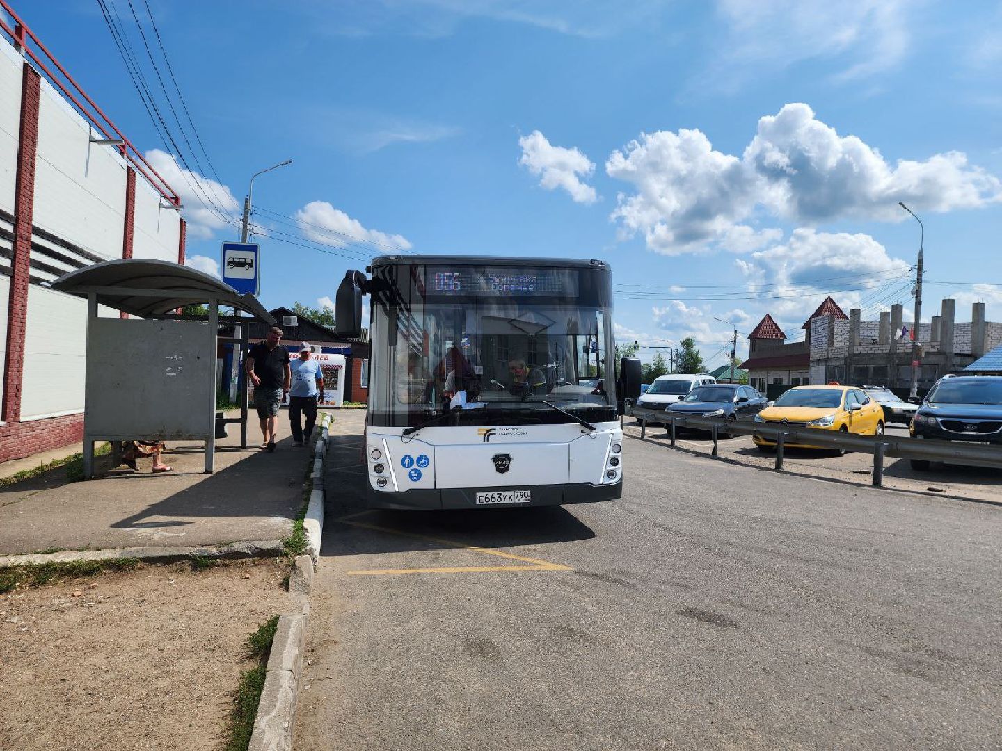 можайск, можайский городской округ, подмосковье, автобус, новый автобус, Мострансавто, пассажиры, обновление автопарка,