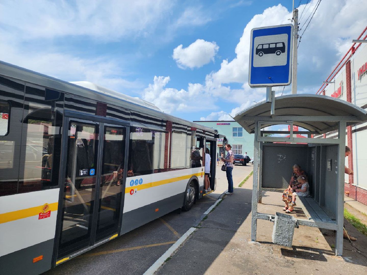 можайск, можайский городской округ, подмосковье, автобус, новый автобус, Мострансавто, пассажиры, обновление автопарка,