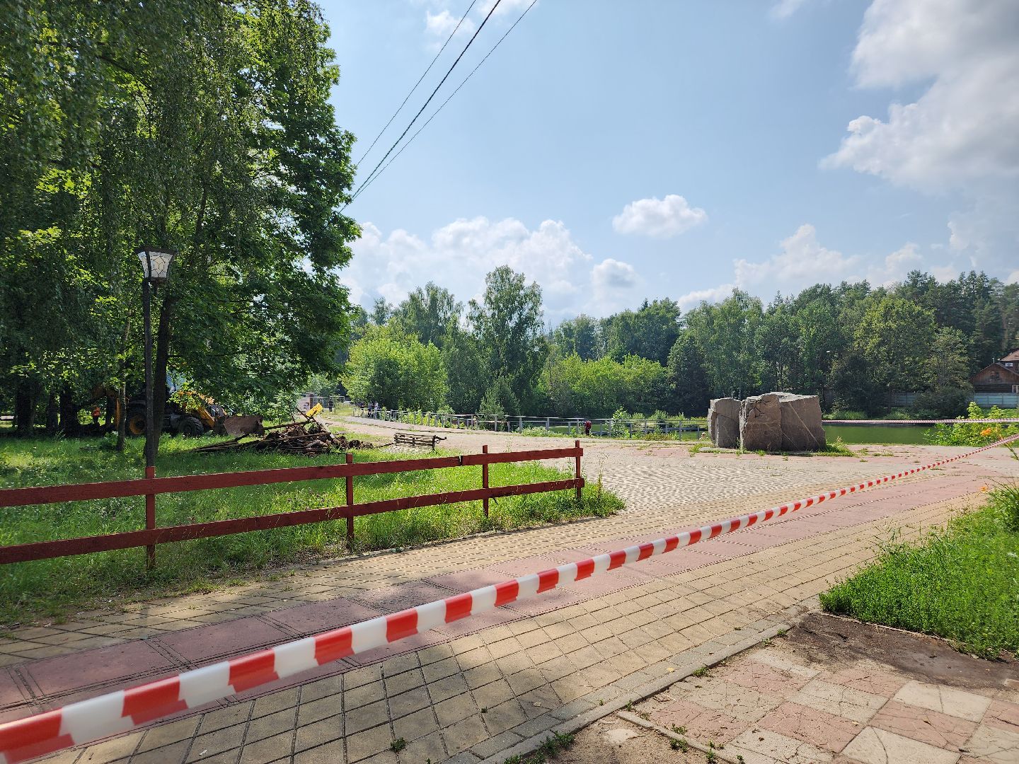 благоустройство, благоустройство набережной, комфортная городская среда, нацпроект, Лосино-Петровский,