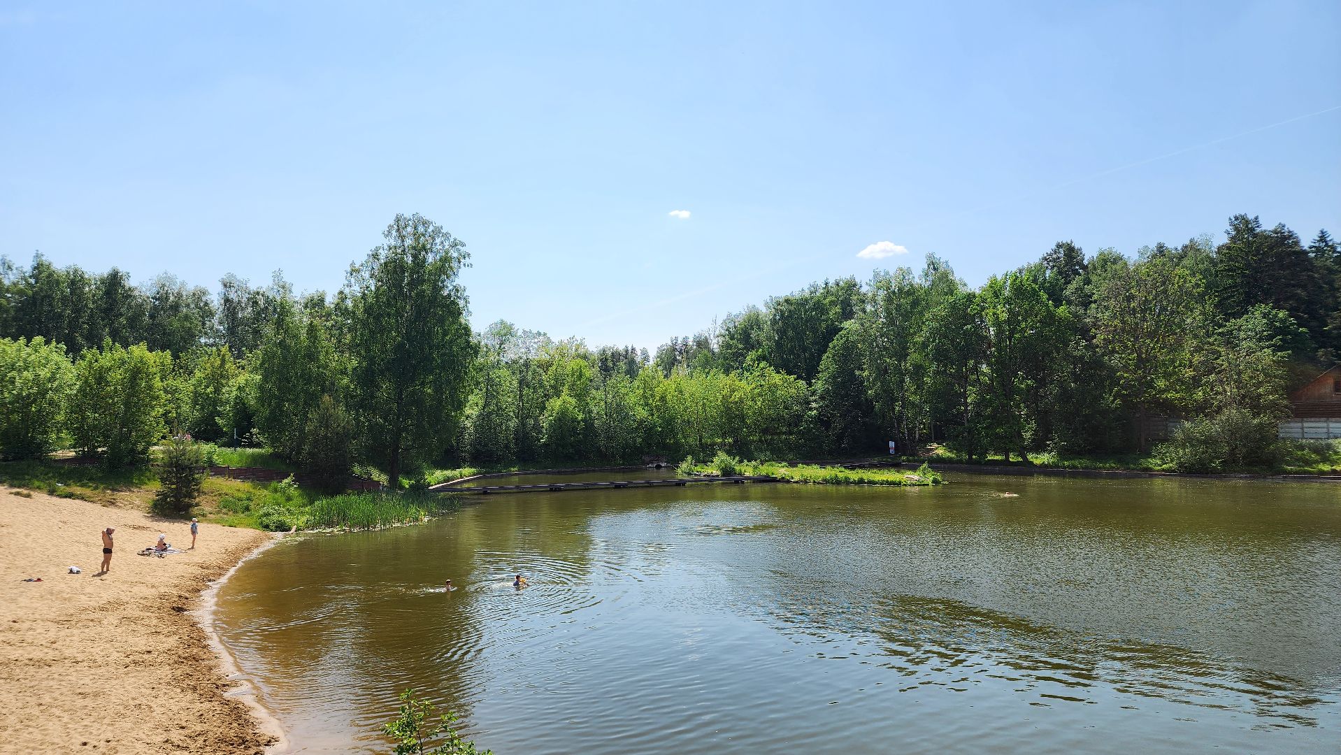 благоустройство, благоустройство набережной, комфортная городская среда, нацпроект, Лосино-Петровский,