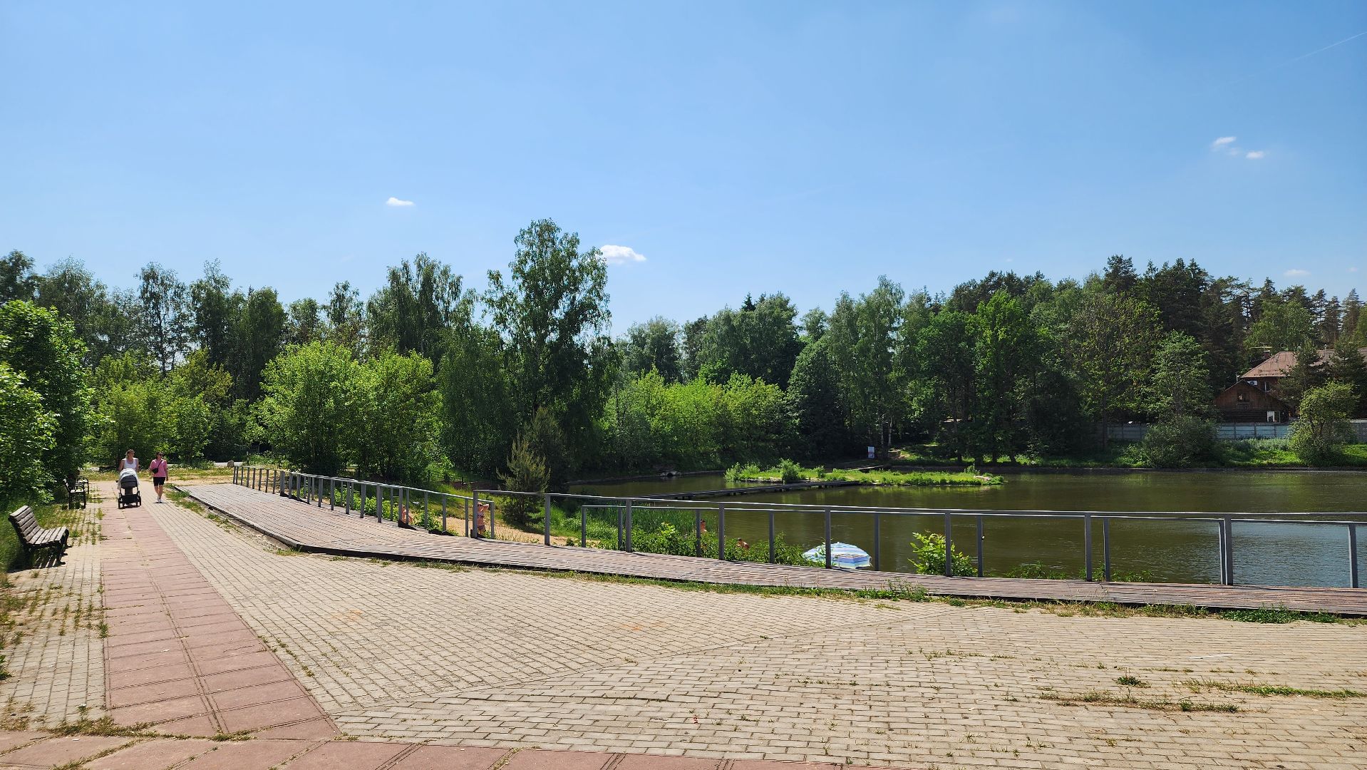 благоустройство, благоустройство набережной, комфортная городская среда, нацпроект, Лосино-Петровский,