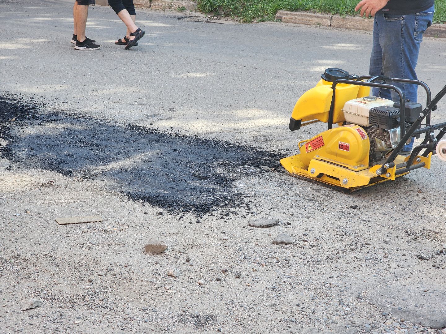 Черноголовка, Благоустройство, Дороги, ямочный ремонт дорог,