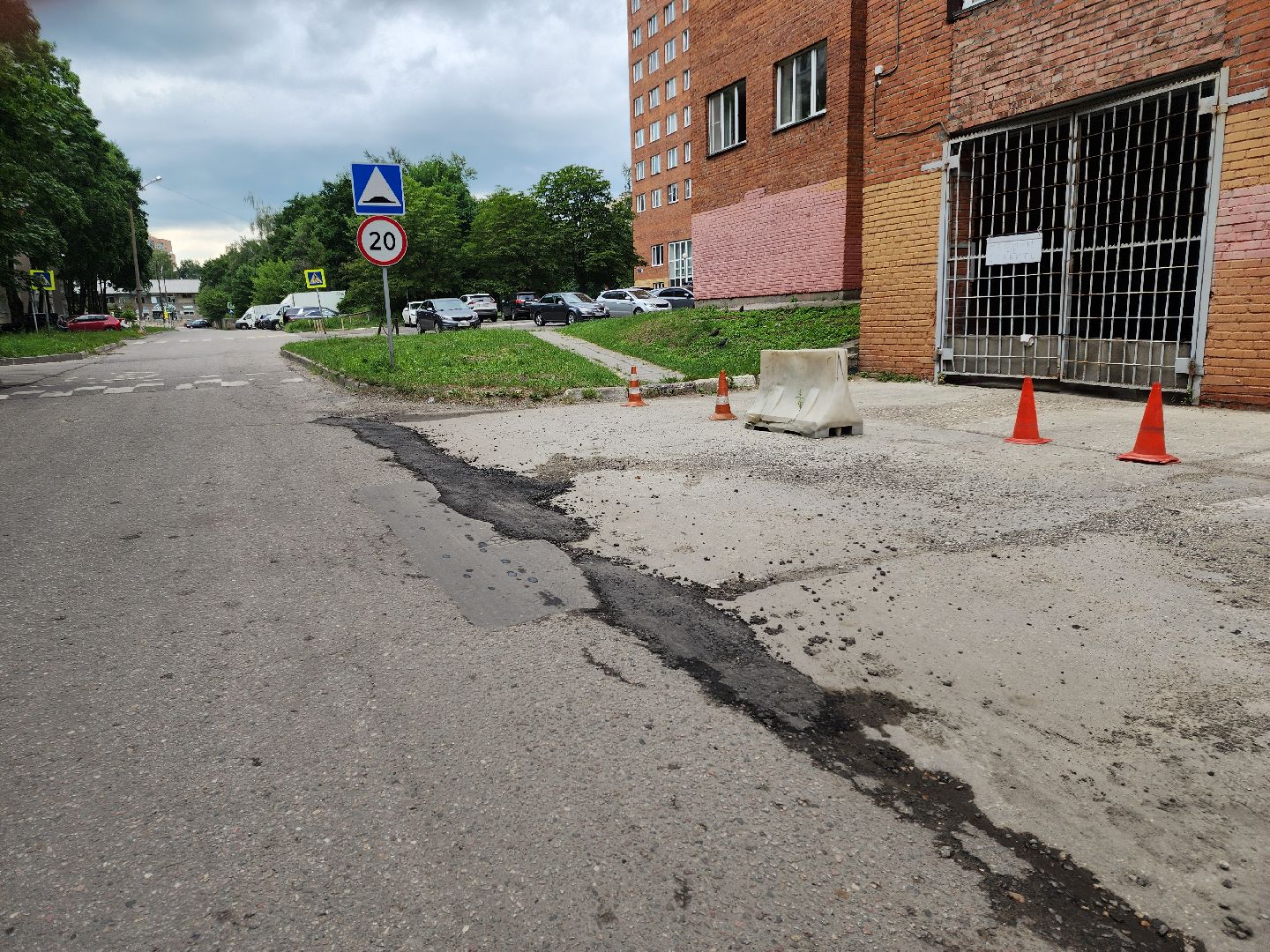 Черноголовка, Благоустройство, Дороги, ямочный ремонт дорог,