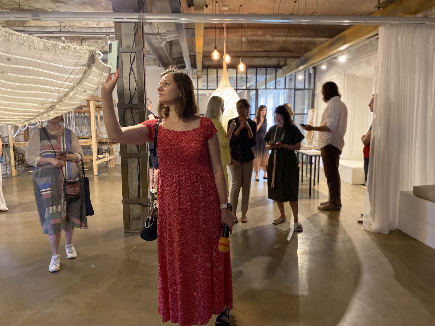 Коломна, Шелковая фабрика, Выставка, инсталляция,