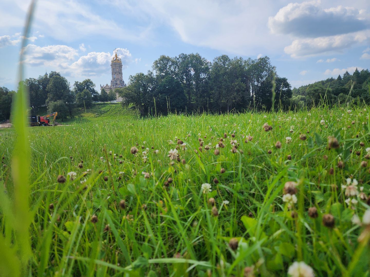 благоустройство 2024, Дубровицы, Знаменская церковь, Подольск,