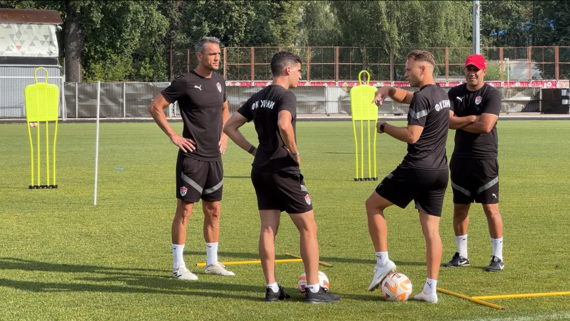 химки, спорт, футбол, футбольный клуб, открытая тренировка,