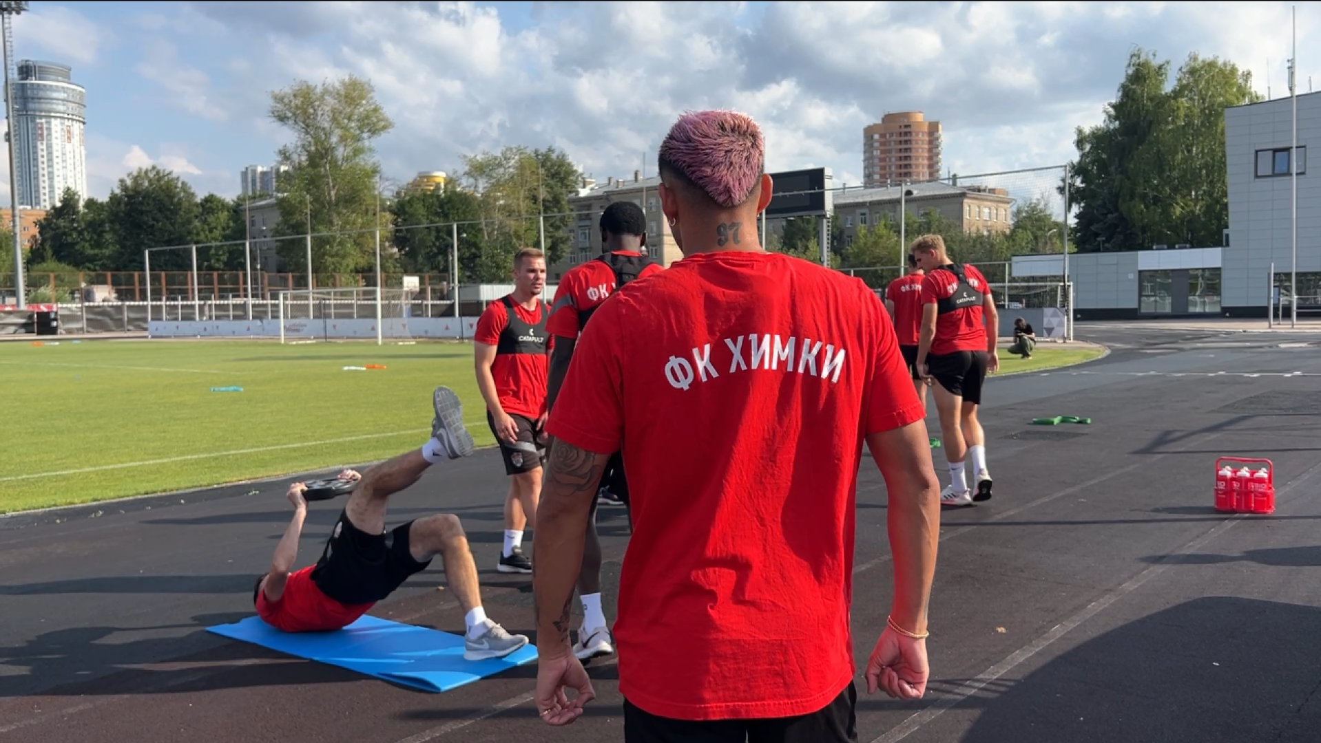 химки, спорт, футбол, футбольный клуб, открытая тренировка,