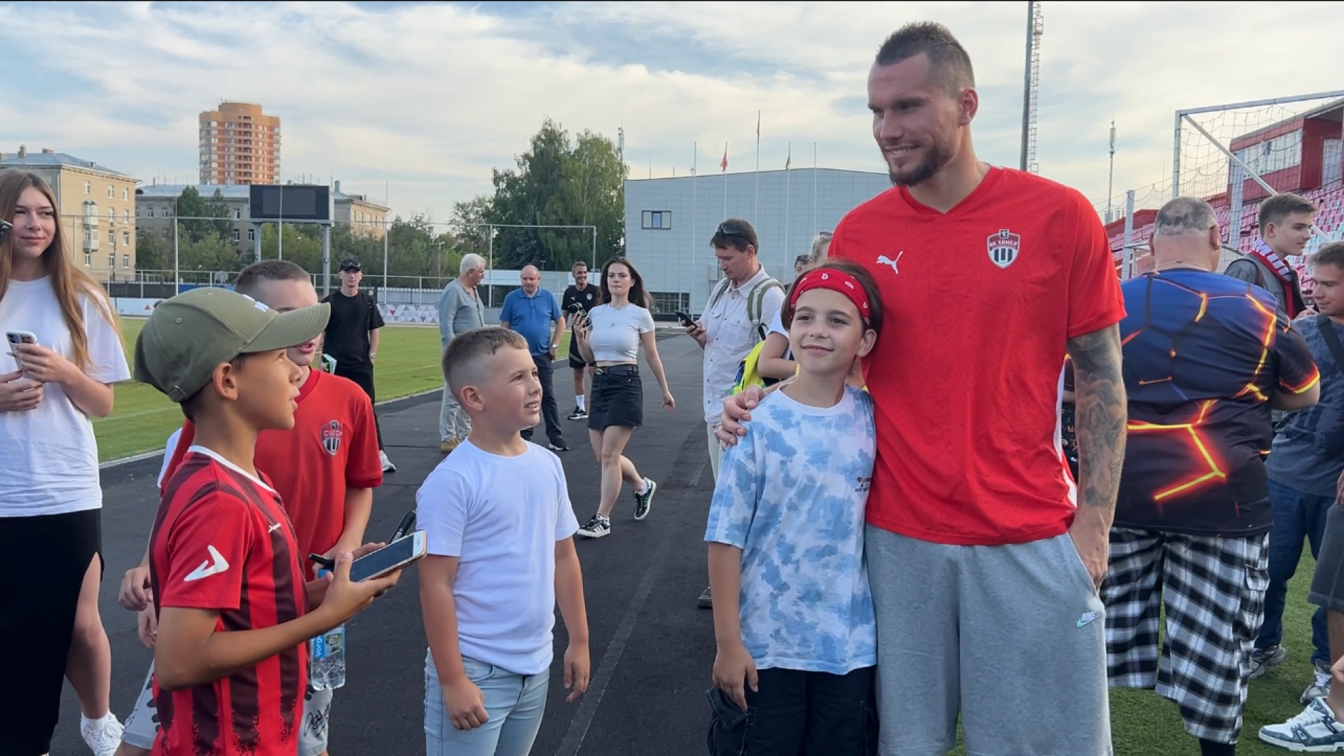 химки, спорт, футбол, футбольный клуб, открытая тренировка,