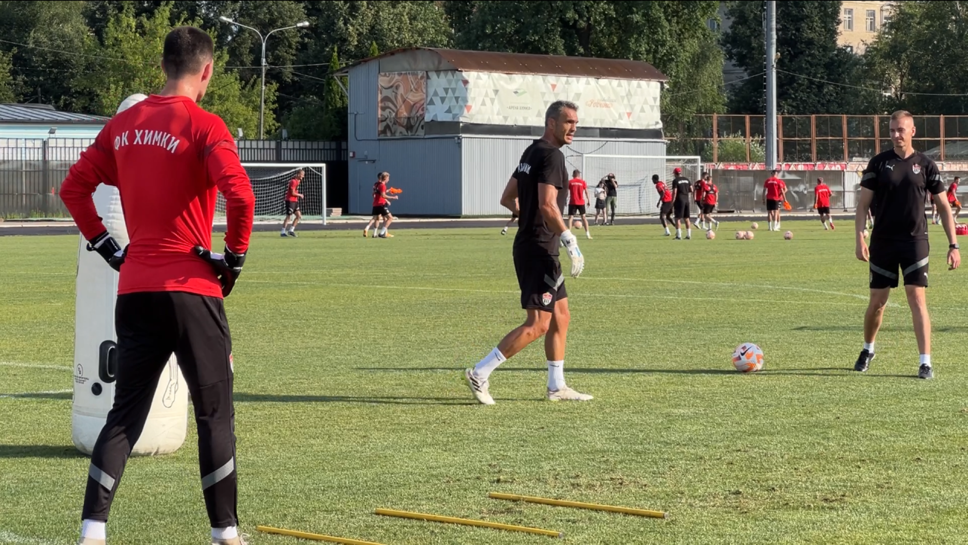 химки, спорт, футбол, футбольный клуб, открытая тренировка,