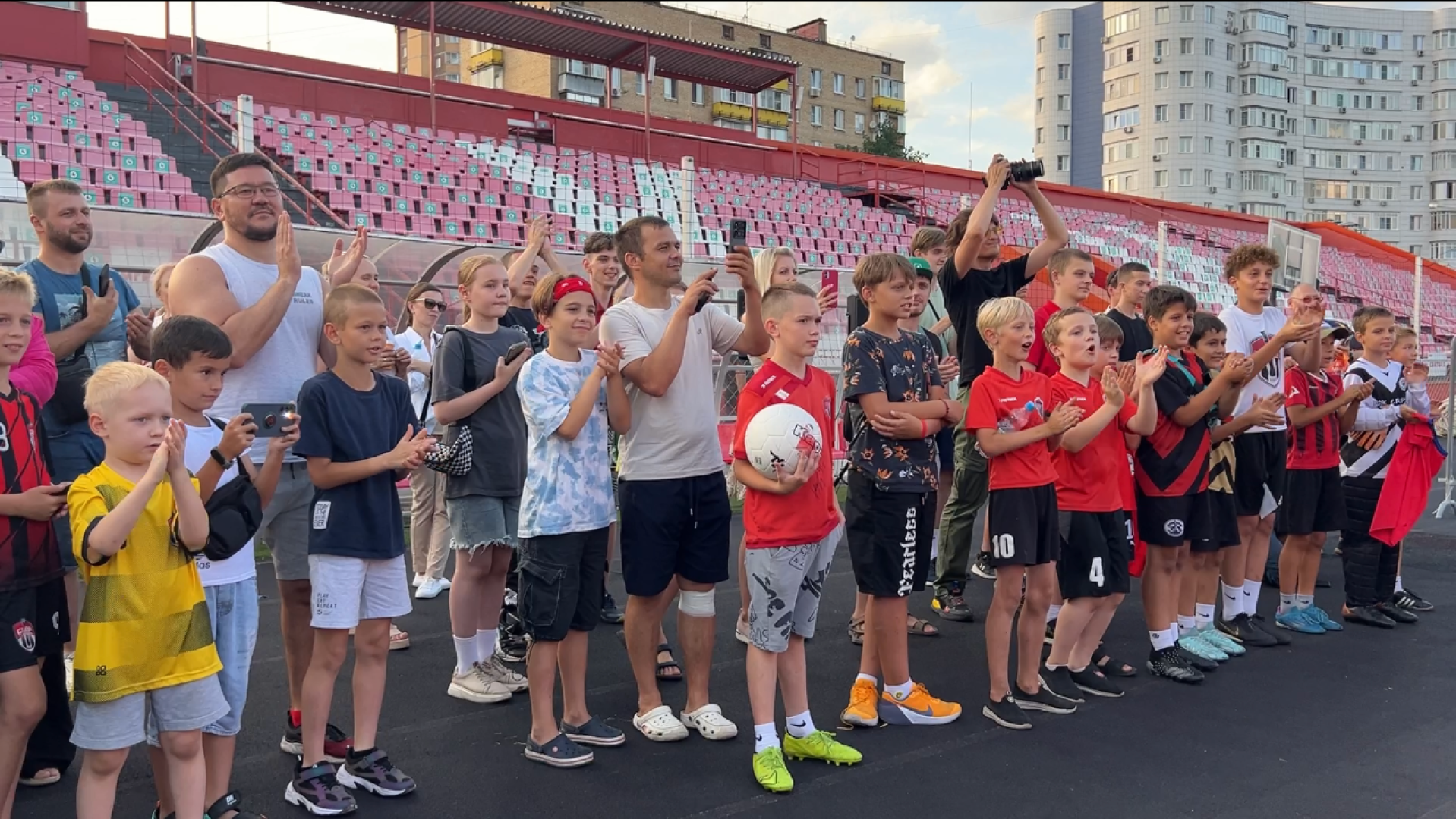 химки, спорт, футбол, футбольный клуб, открытая тренировка,