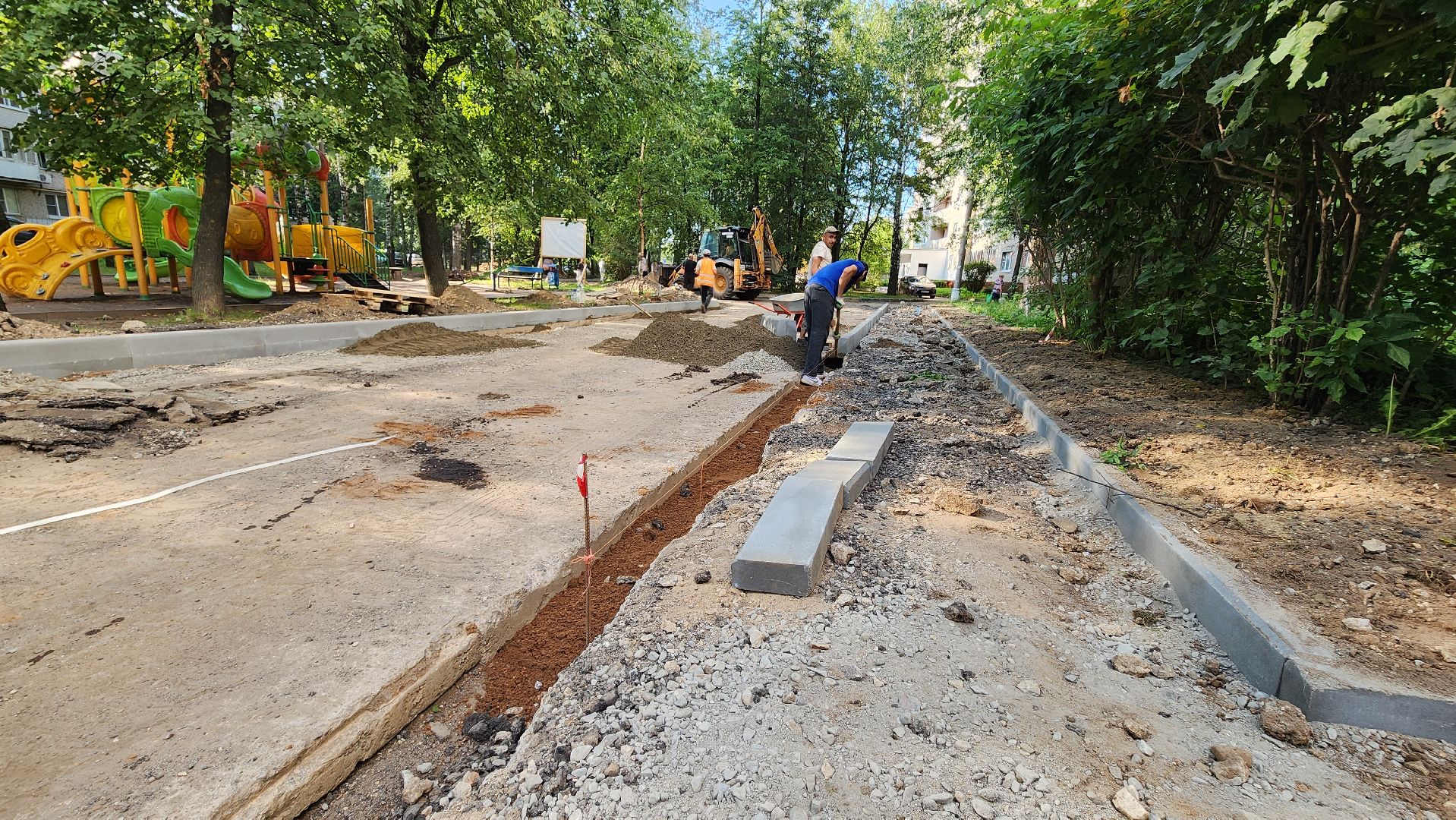 Солнечногорск, благоустройство двора, благоустойство, формирование комфортной городской среды,