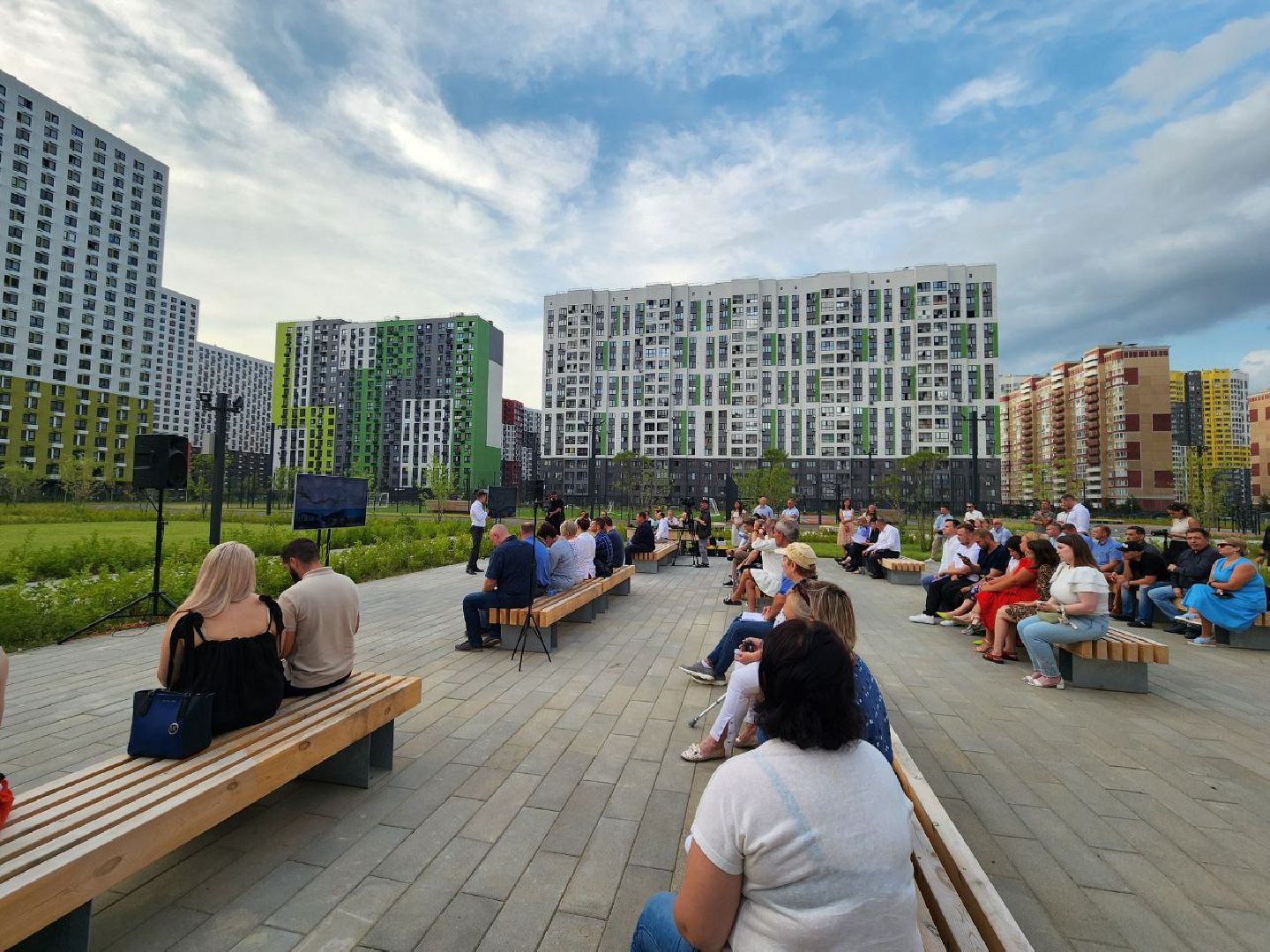 выездная администрация, ленинский округ, дрожжино, глава муниципалитета, станислав каторов, встреча с жителями,