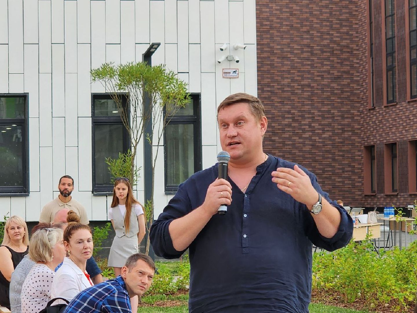 выездная администрация, ленинский округ, дрожжино, глава муниципалитета, станислав каторов, встреча с жителями,