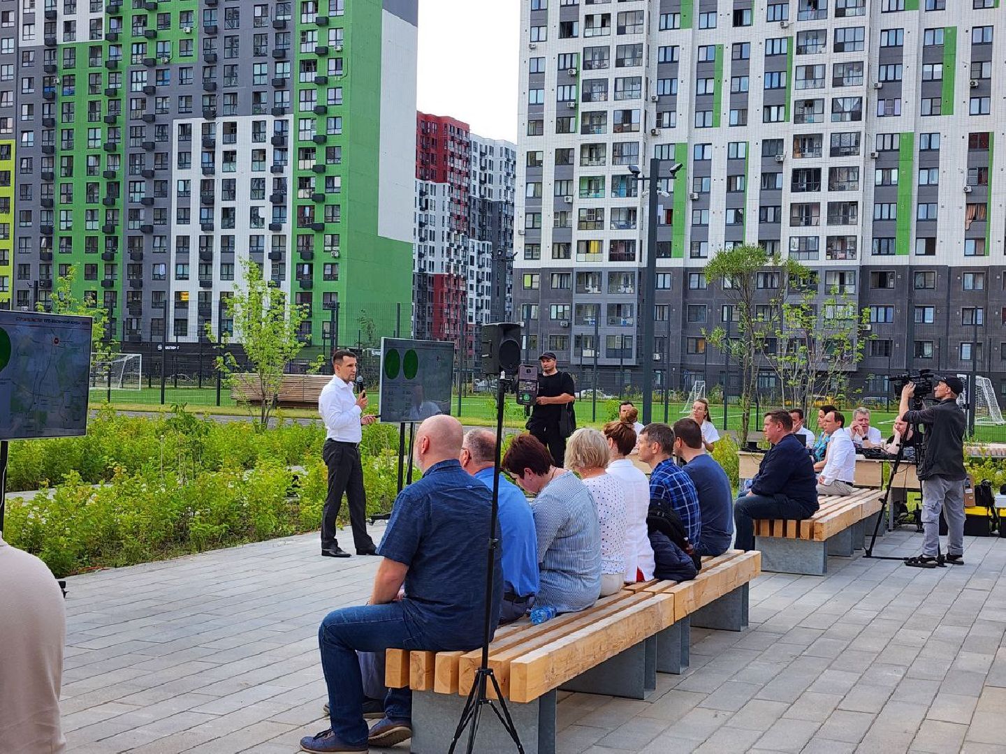 выездная администрация, ленинский округ, дрожжино, глава муниципалитета, станислав каторов, встреча с жителями,