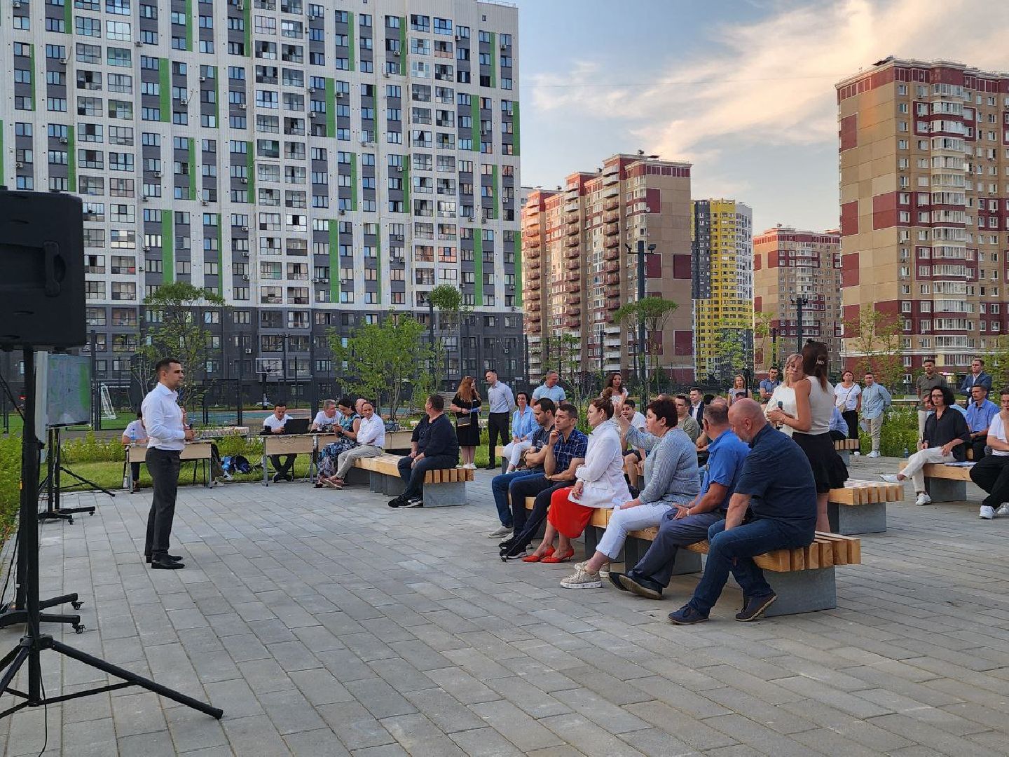 выездная администрация, ленинский округ, дрожжино, глава муниципалитета, станислав каторов, встреча с жителями,