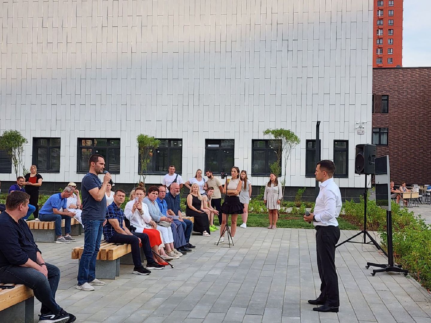 выездная администрация, ленинский округ, дрожжино, глава муниципалитета, станислав каторов, встреча с жителями,