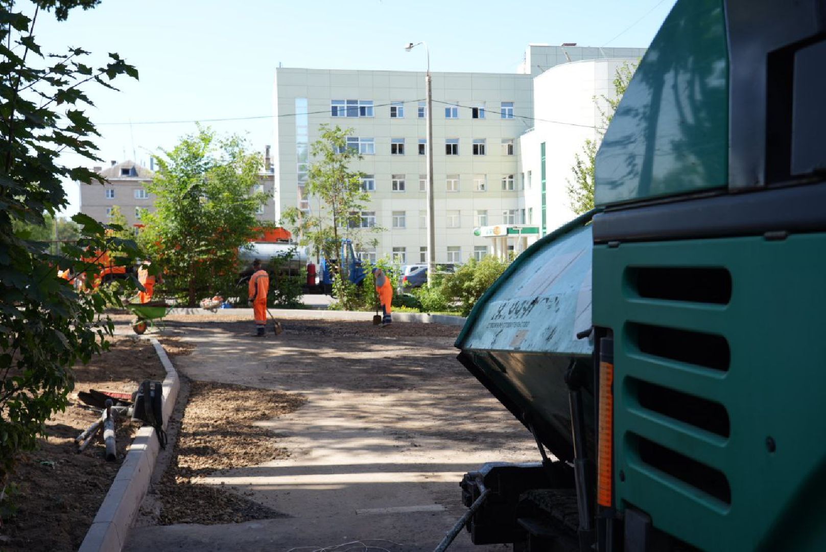 Благоустройство, КБДТ, Парковка, Опиловка, ДИП, Детская игровая зона,Сергиев Посад,