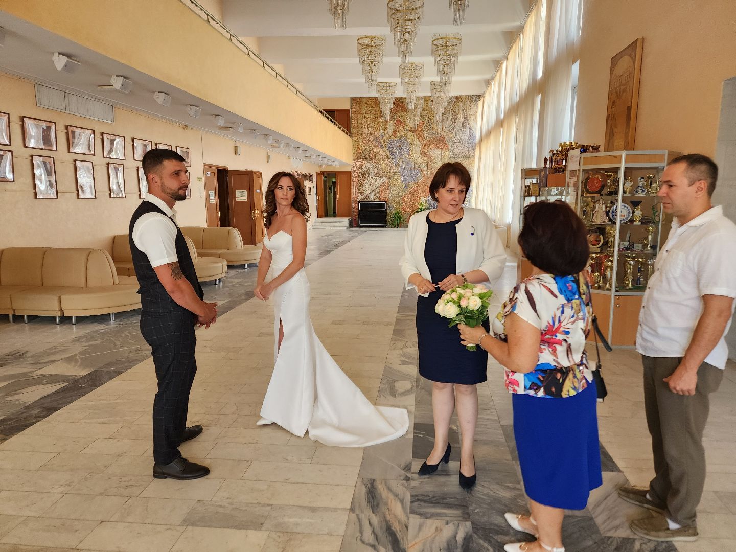 Чехов, дворец культуры Дружба, выездная регистрация брака, бракосочетание, ЗАГС, Свадьба в Подмосковье, Минсоцразвития Московской области, дополнительные площадки, церемония, торжество,