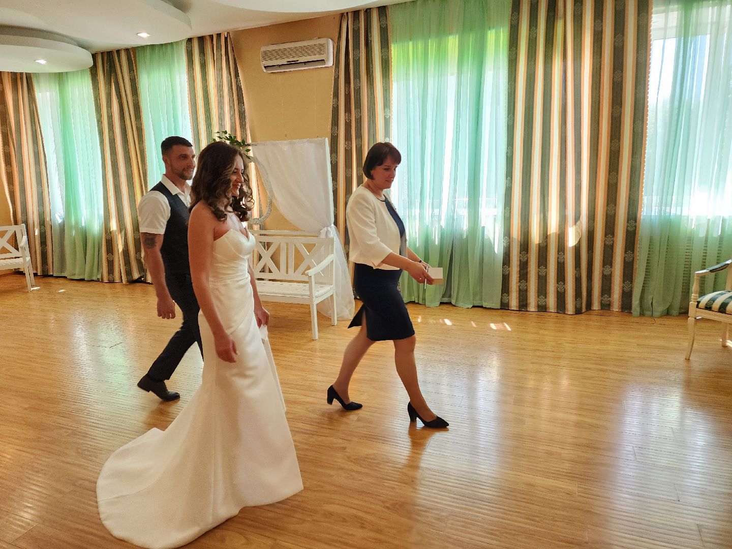 Чехов, дворец культуры Дружба, выездная регистрация брака, бракосочетание, ЗАГС, Свадьба в Подмосковье, Минсоцразвития Московской области, дополнительные площадки, церемония, торжество,