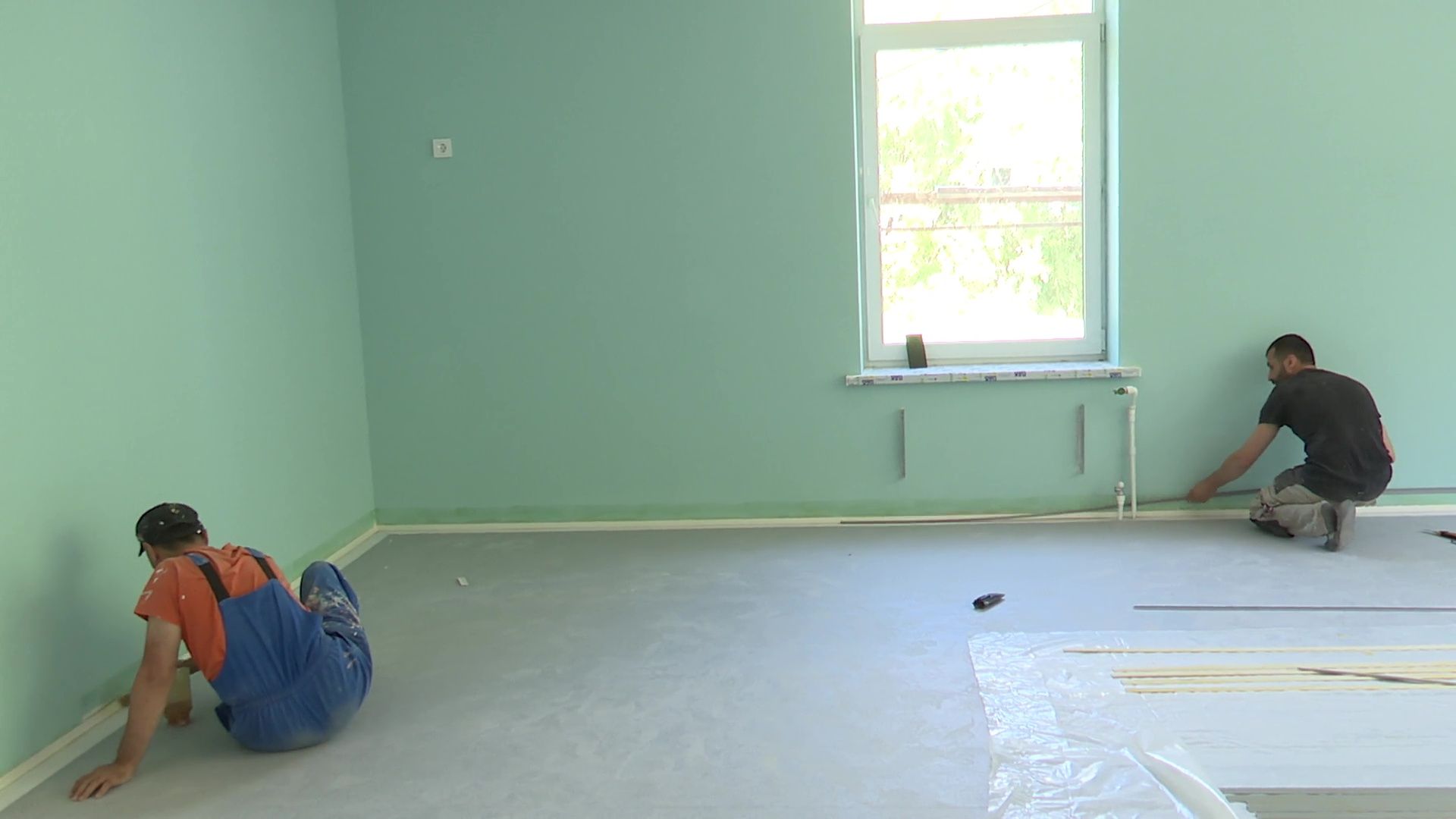 Реутов, детский сад, капремонт, школа 1, стены, потолок,коммуникации,