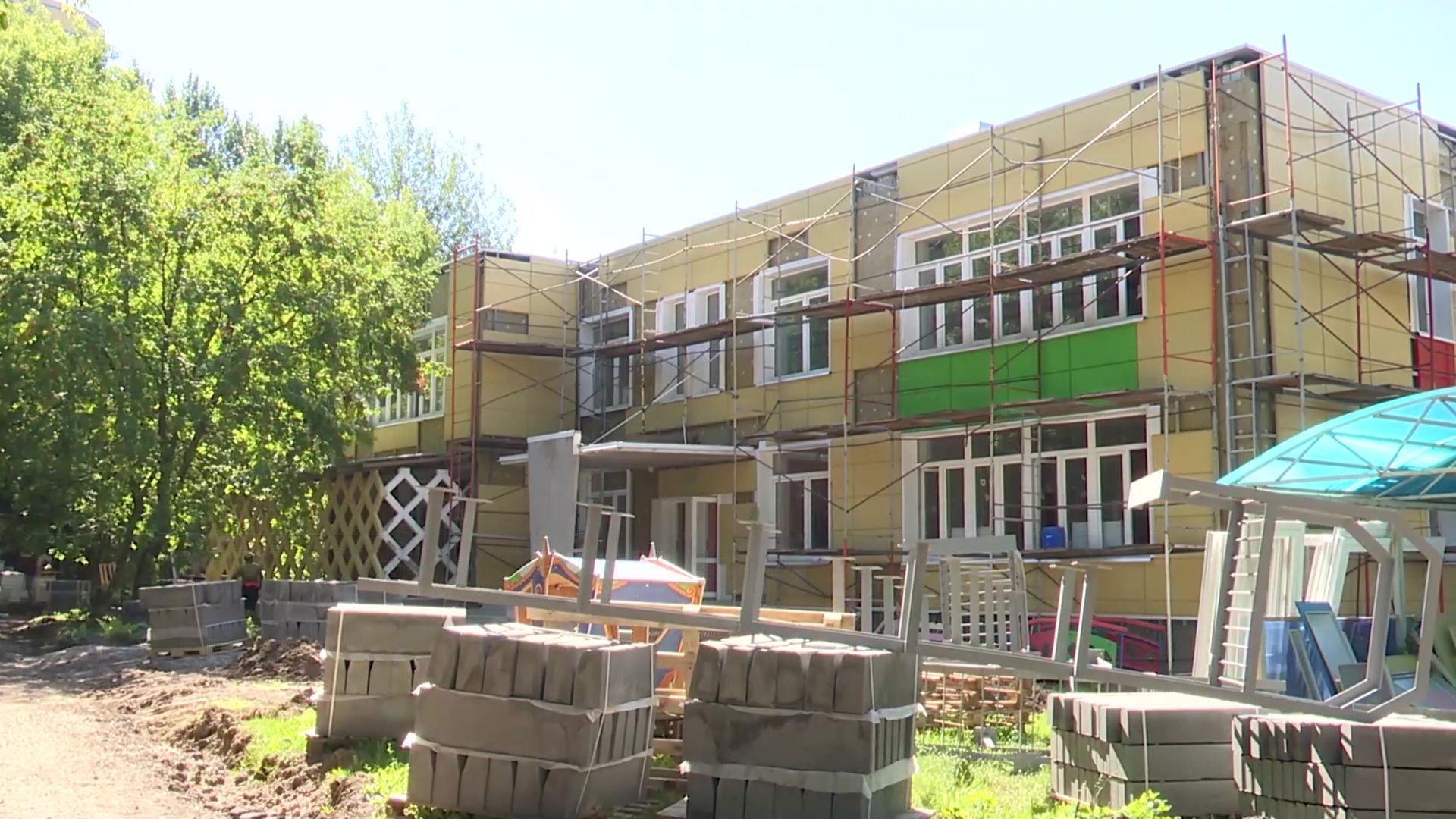 Реутов, детский сад, капремонт, школа 1, стены, потолок,коммуникации,