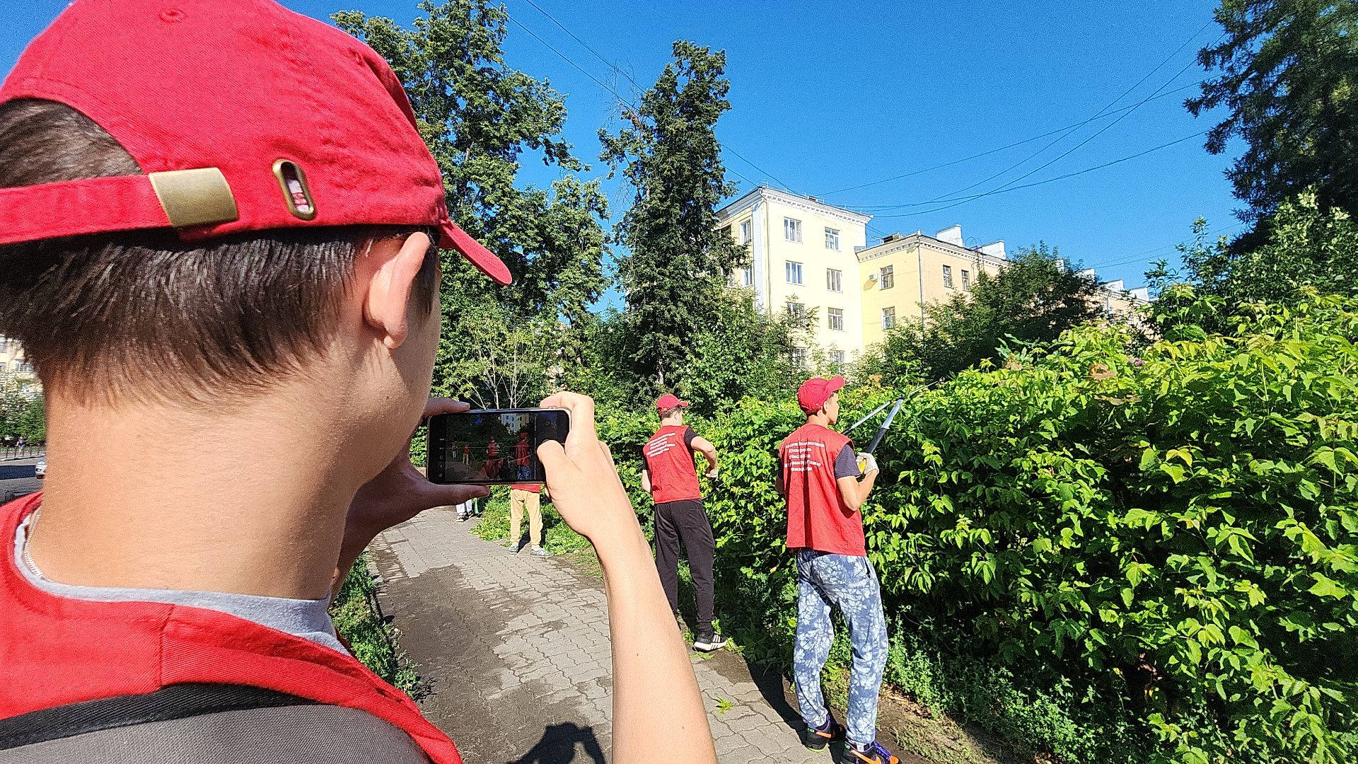 электросталь, мой город, жители города, волонтеры, молодежь, молодежь электростали, трудовые отряды, трудовые бригады,