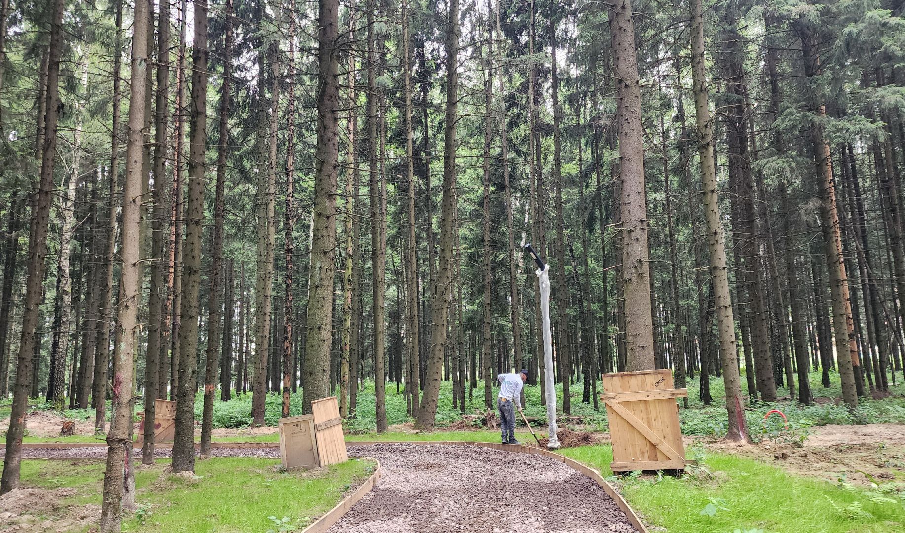 Звенигород, Благоустройство,парки подмосковья,