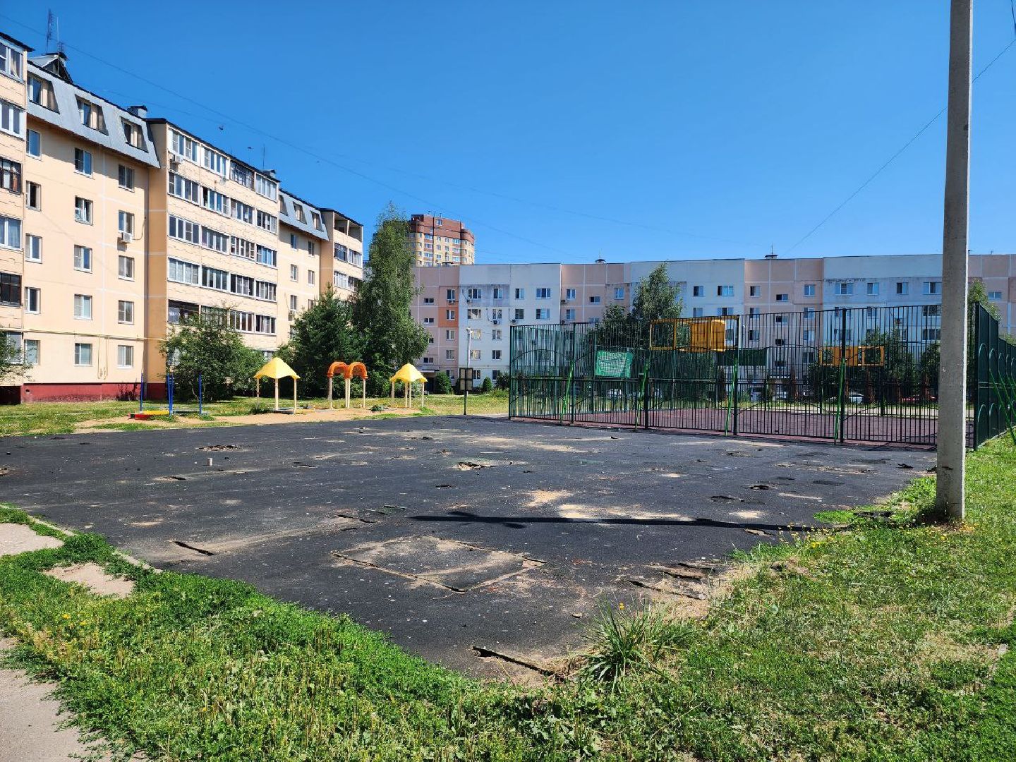 можайск, можайский городской округ, подмосковье, детские площадки, губернаторская программа, игровые комплексы, модернизация,