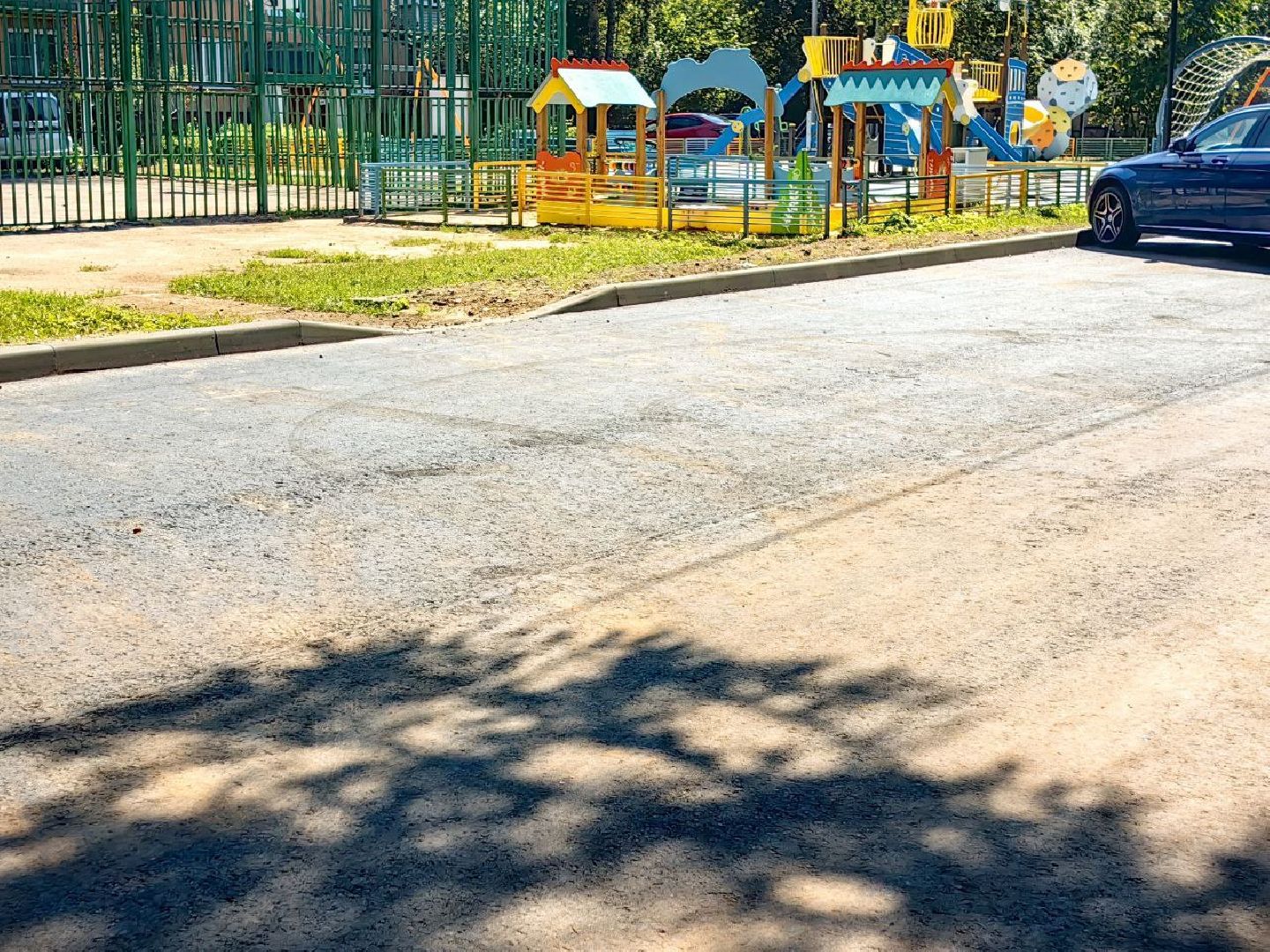 благоустройство дворов, комфортная среда, парковка, щёлково,